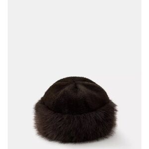 FAUX FUR CUFFED HAT